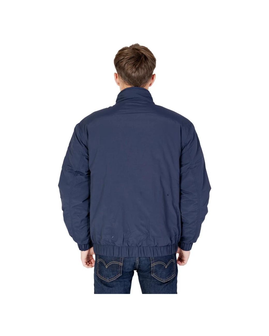 Tommy Hilfiger Blue Bomber Jackets for men