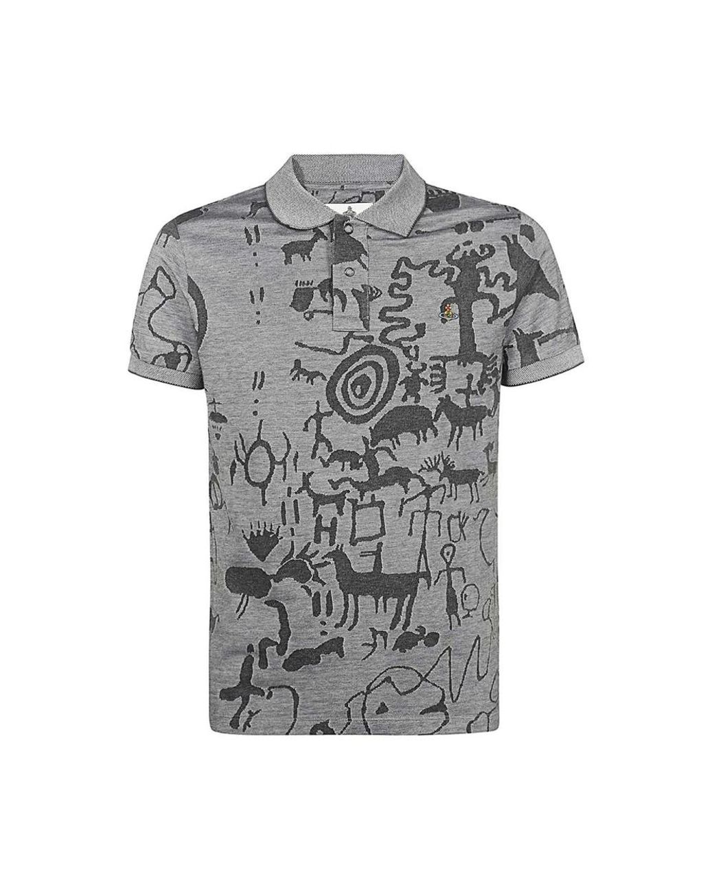 Vivienne Westwood Gray Polo Shirts for men