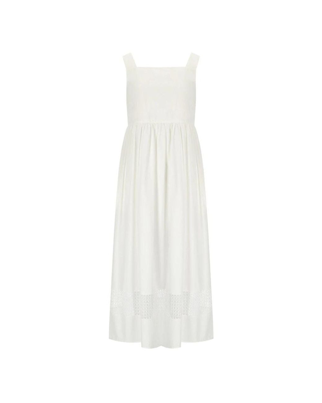 Weekend by Maxmara White Midi Dresses