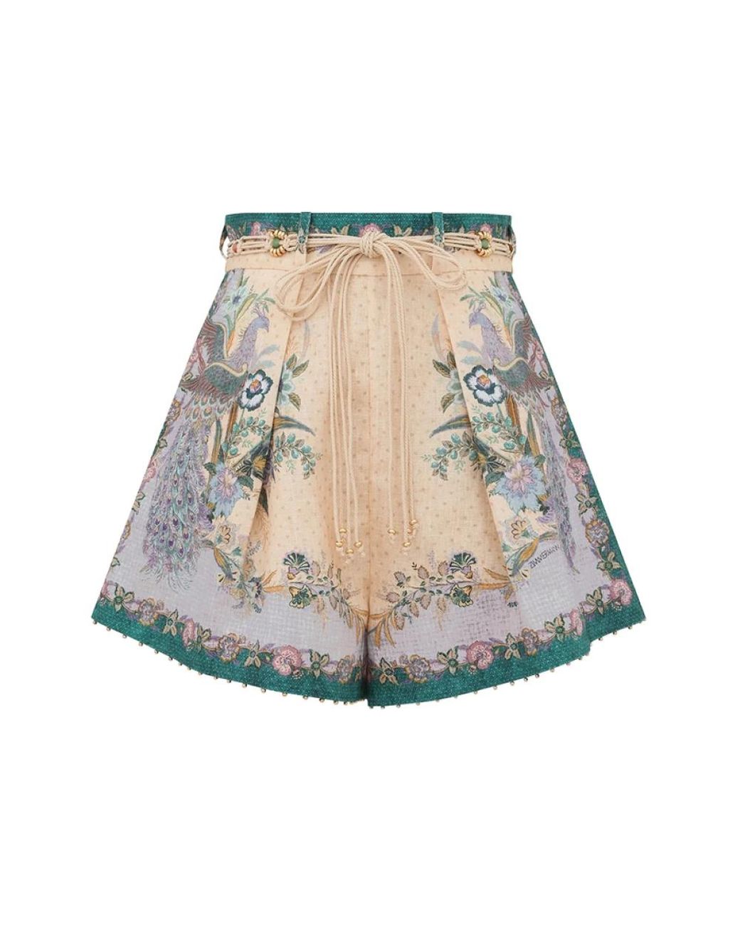 Zimmermann Multicolor Short Shorts