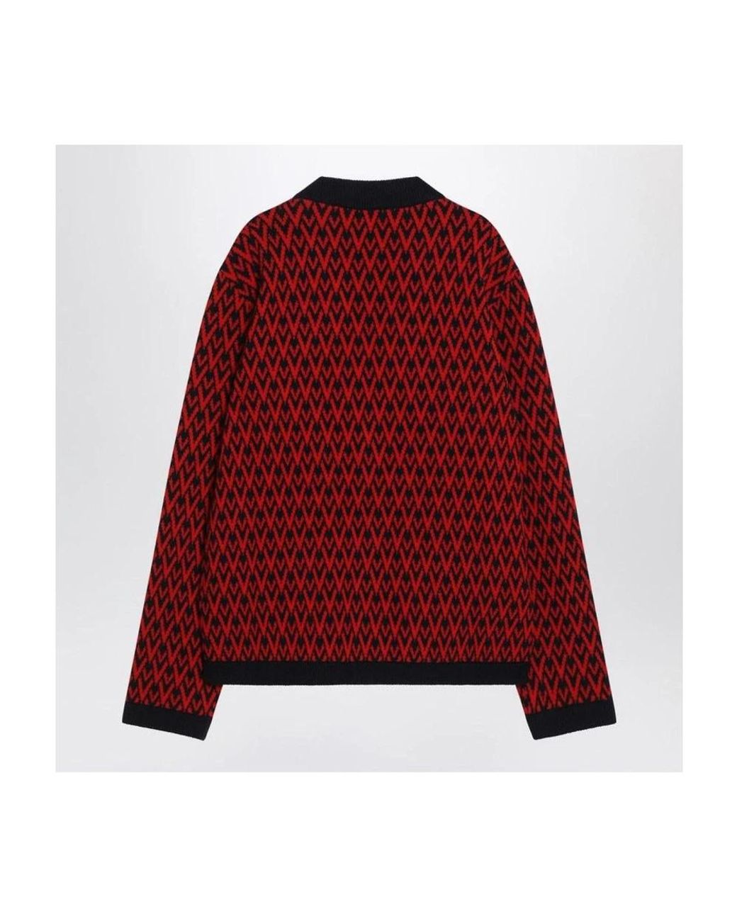 Valentino Red Cardigans for men
