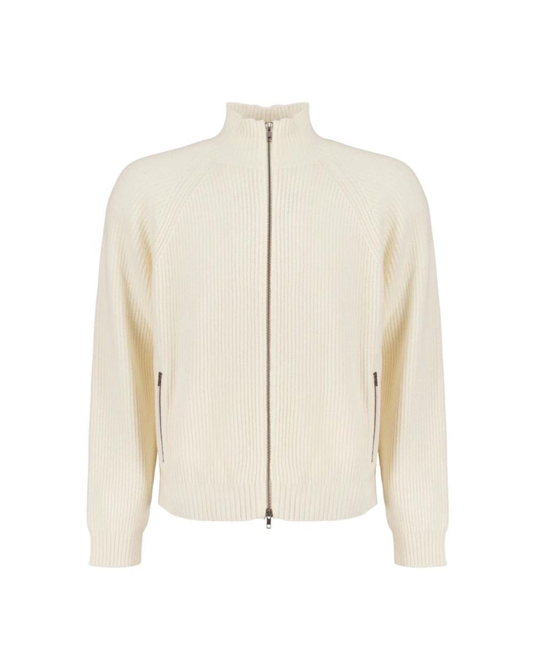 Cardigans AUTORE de hombre de color White