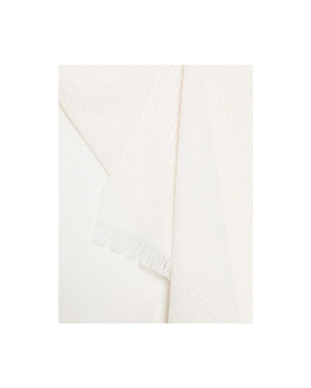 Fabiana Filippi White Winter Scarves