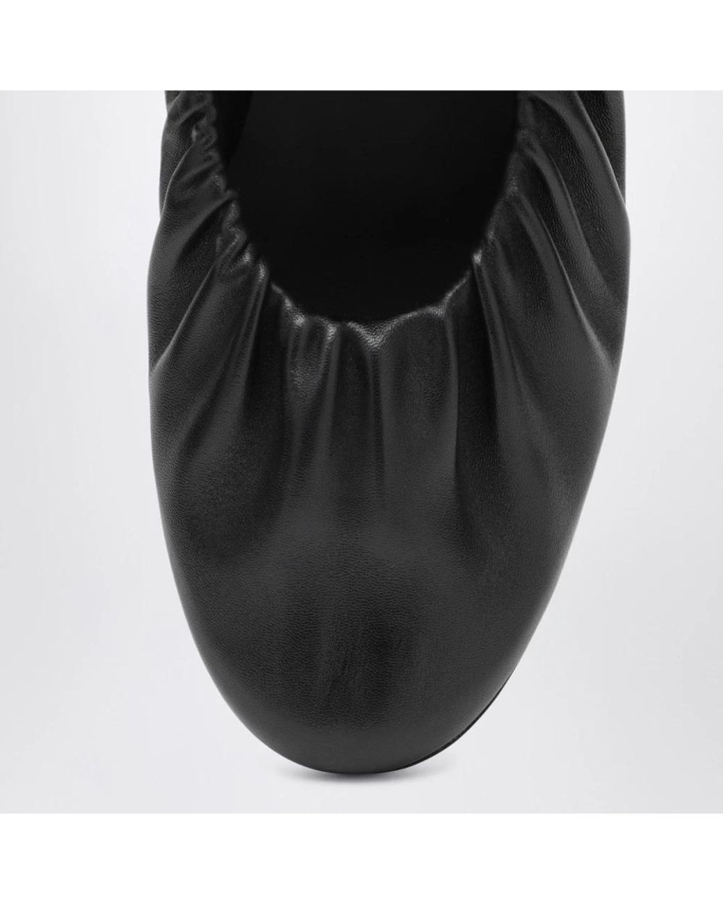 Jimmy Choo Black Ballerina Shoes