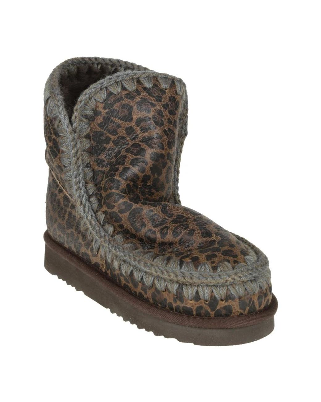 Mou Brown Winter Boots