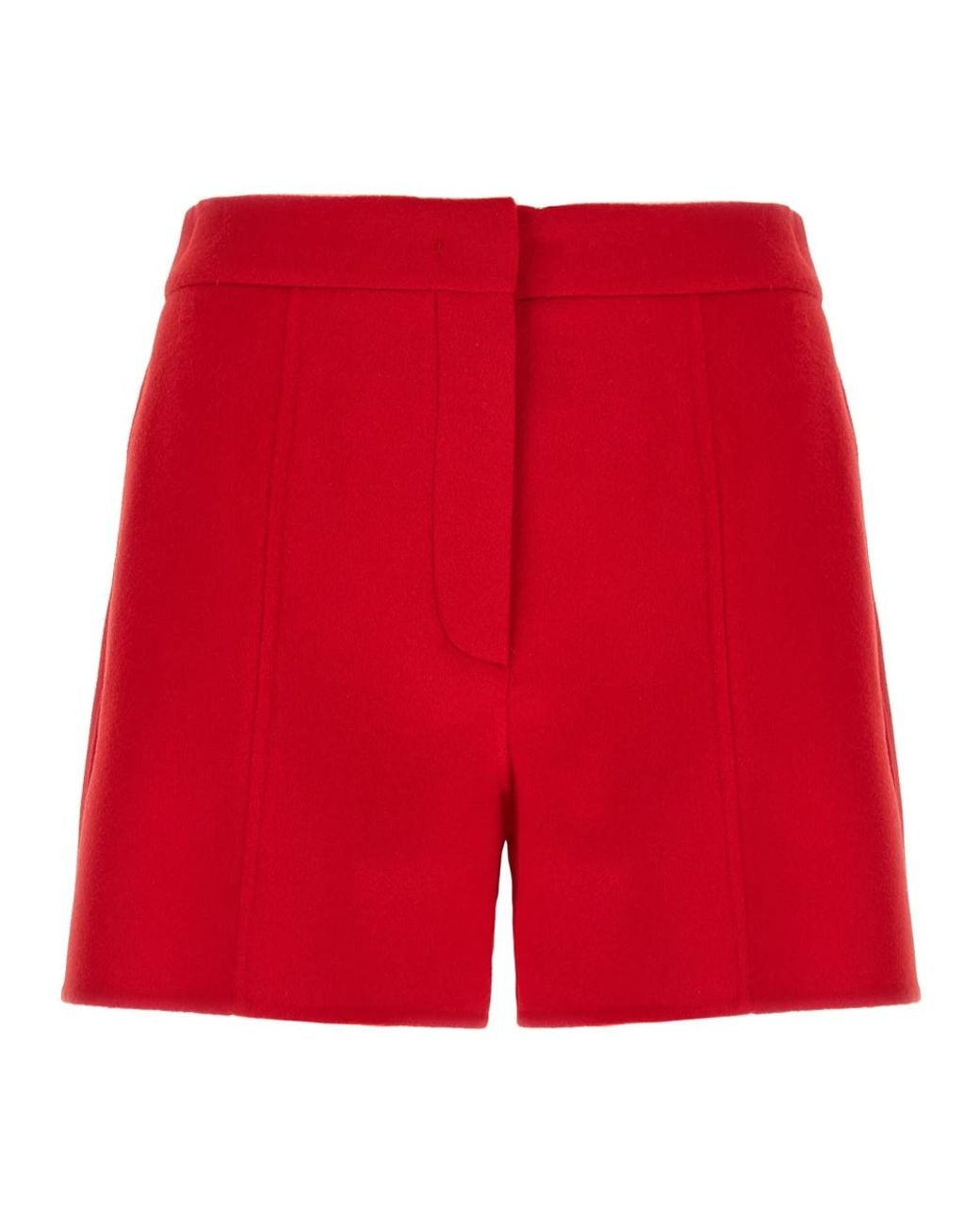 Sportmax Red Short Shorts
