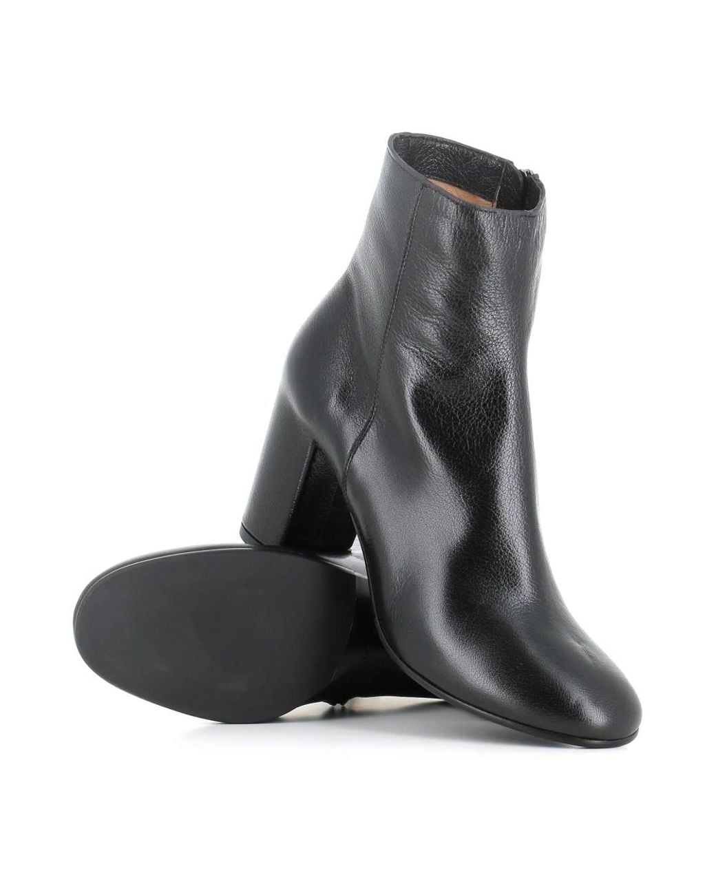 Roberto Del Carlo Gray Heeled Boots