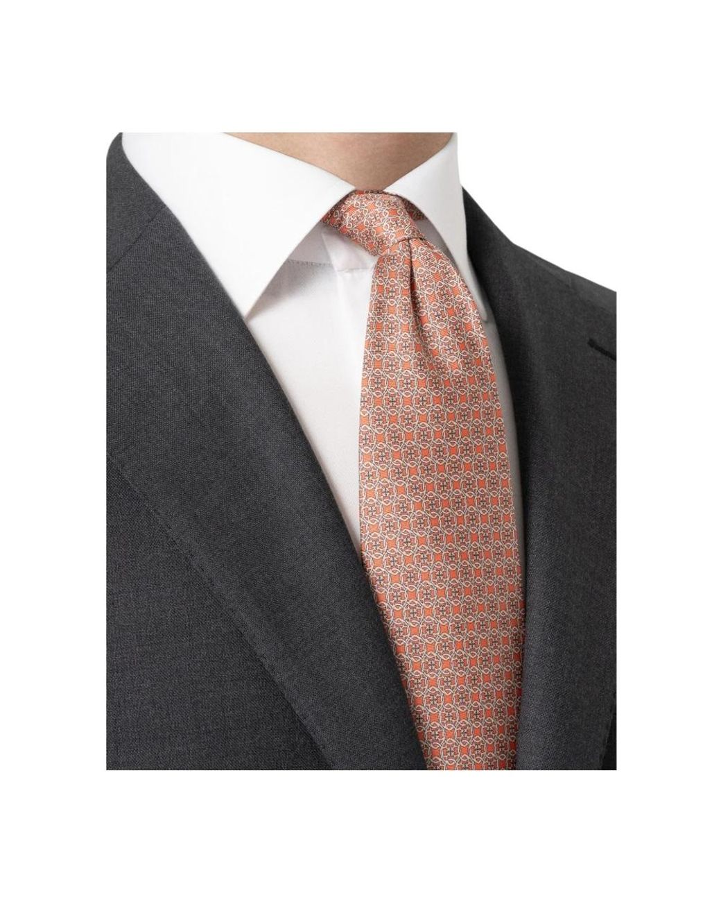 Eton of Sweden Brown Ties for men