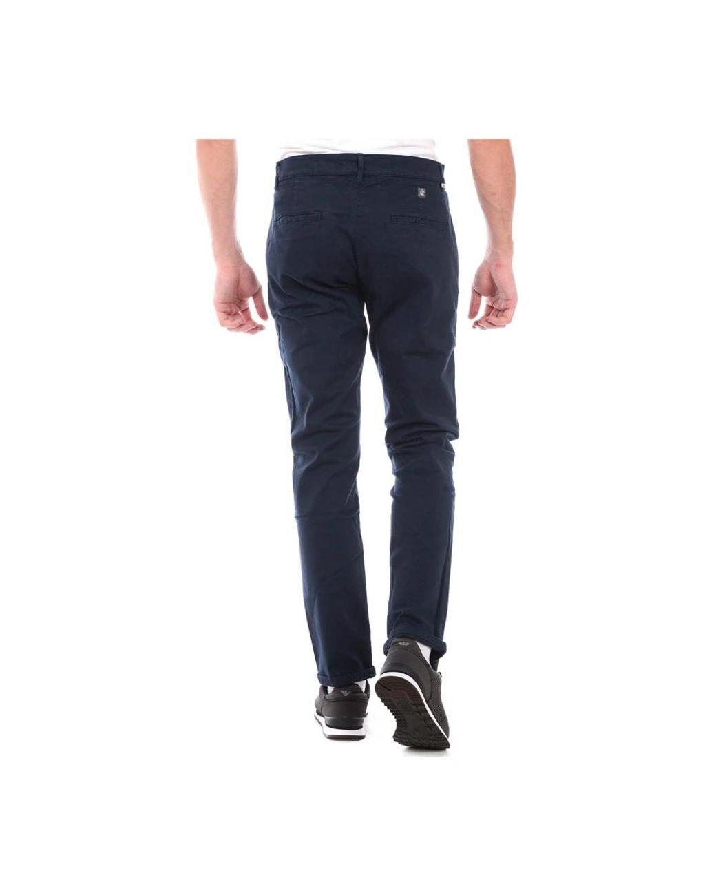 Daniele Alessandrini Blue Chinos for men