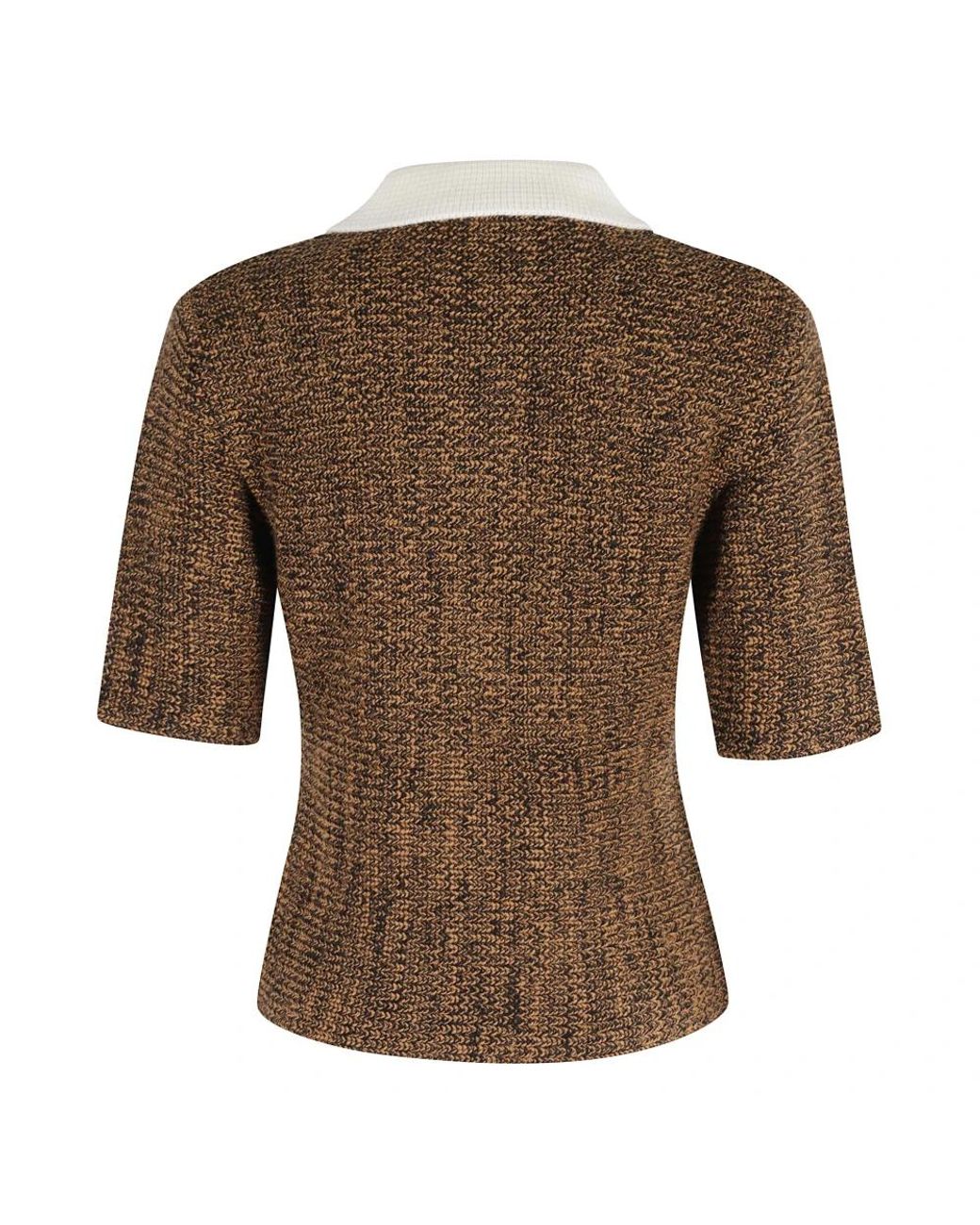 Tela Red Round-Neck Knitwear