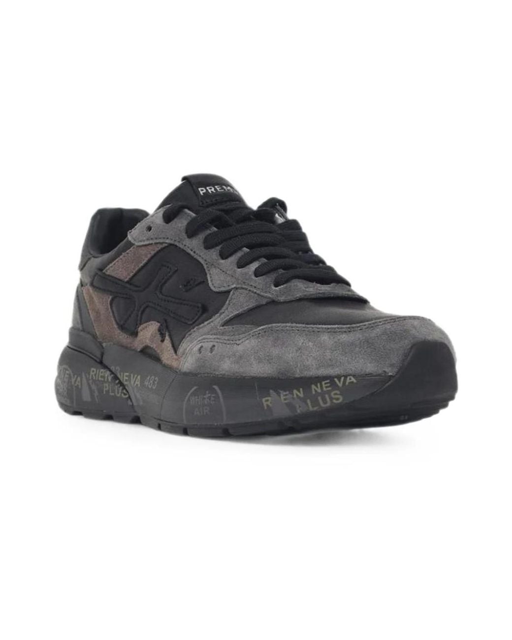 Premiata Black Sneakers for men