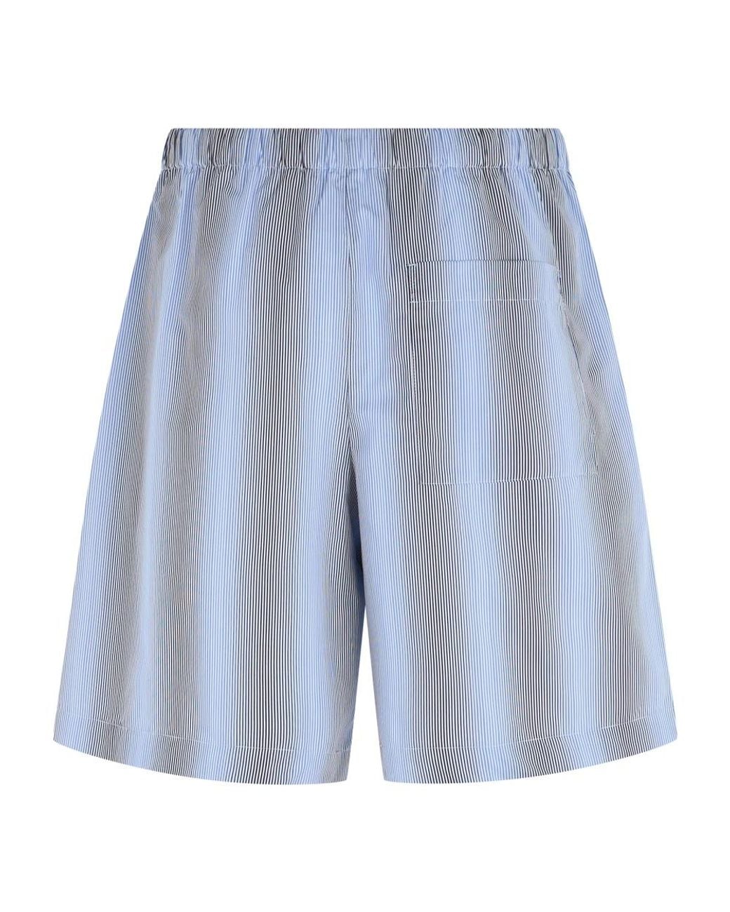 Dries Van Noten Blue Casual Shorts for men