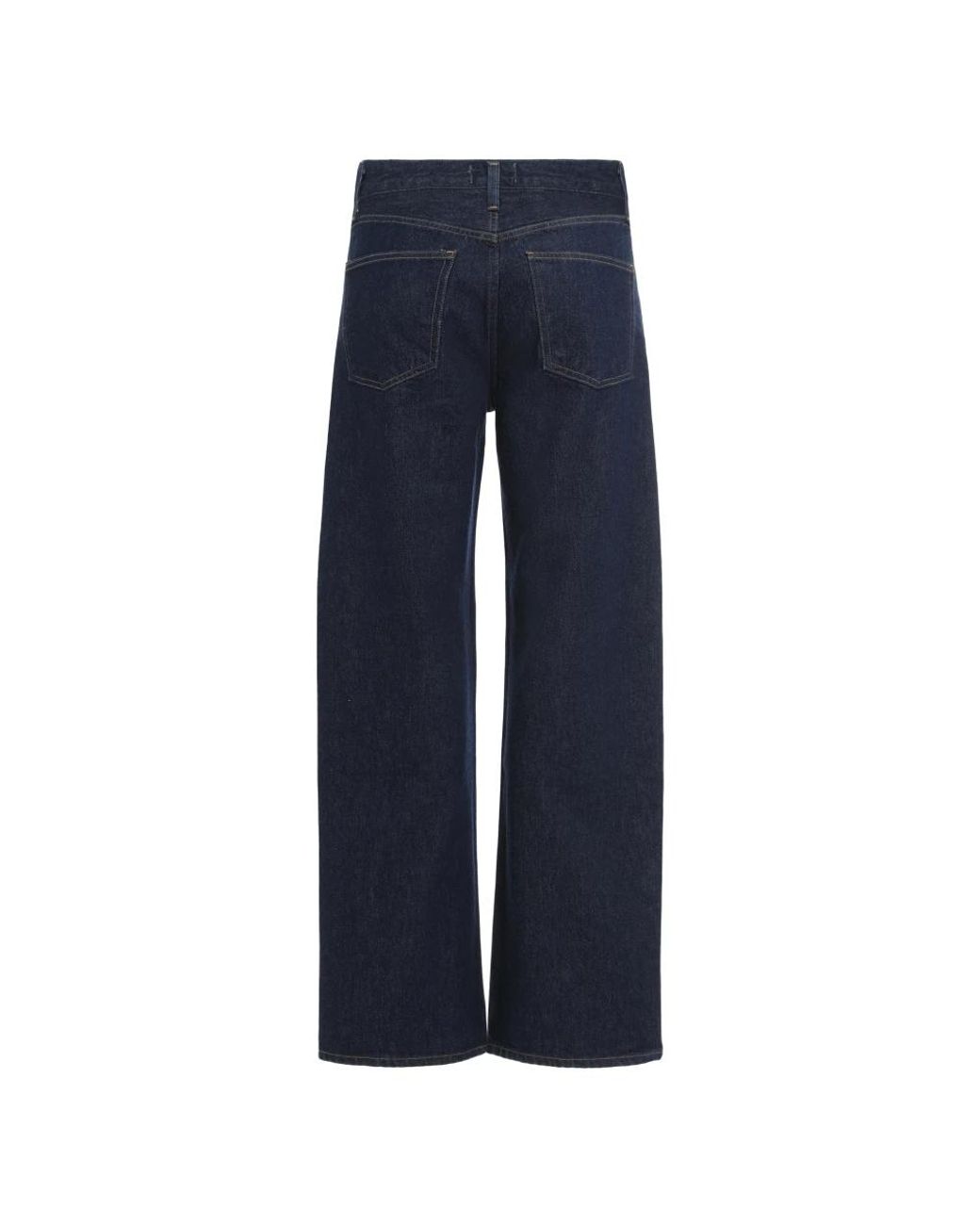 Straight Jeans Agolde de color Blue