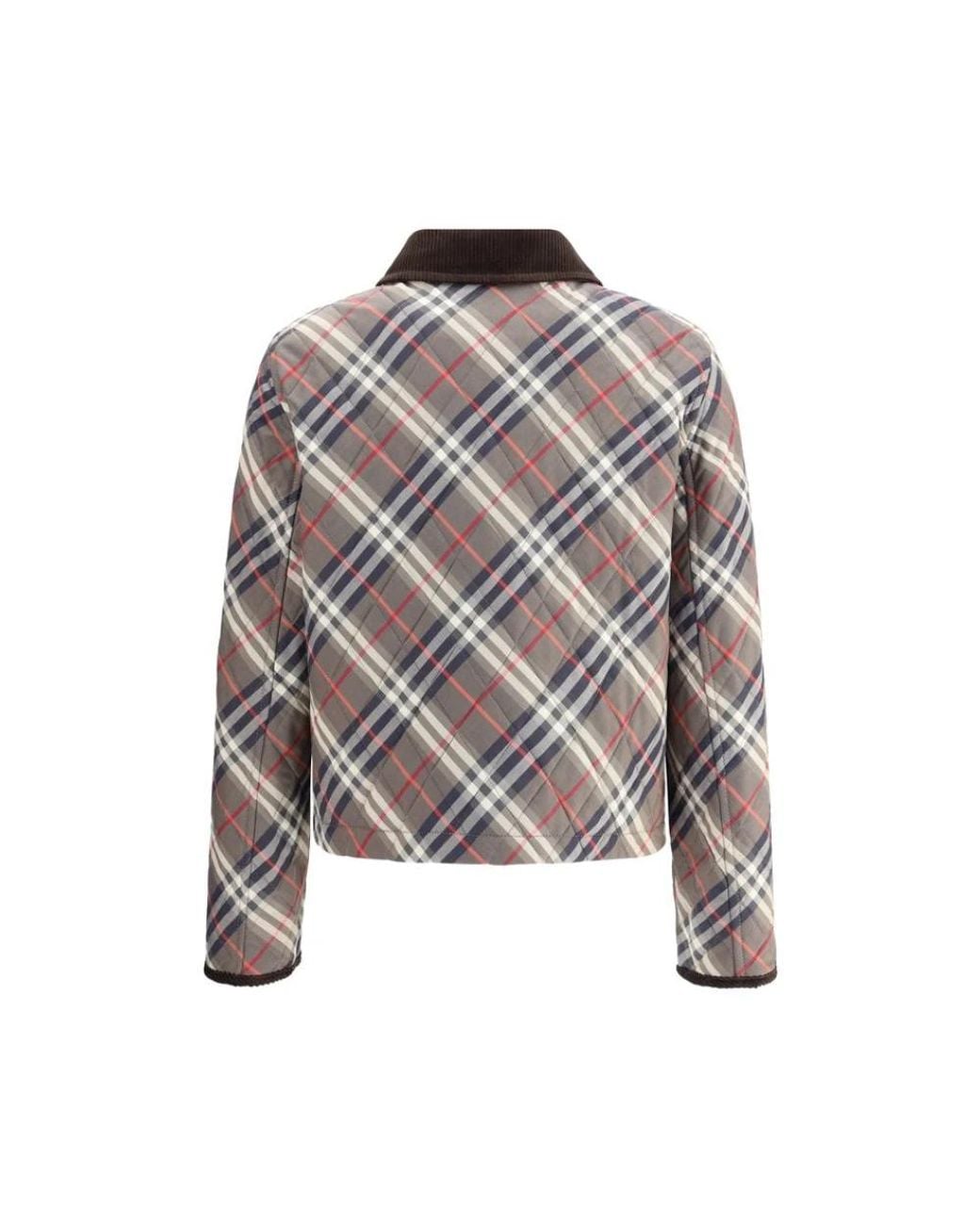 Burberry Gray Light Jackets