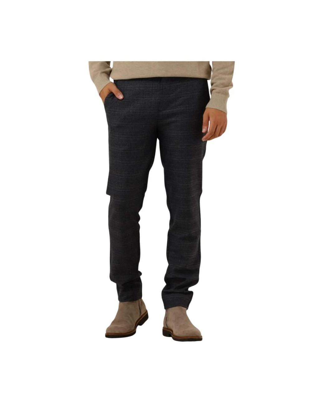 Plain Josh 083 Pantalon in het Black voor heren