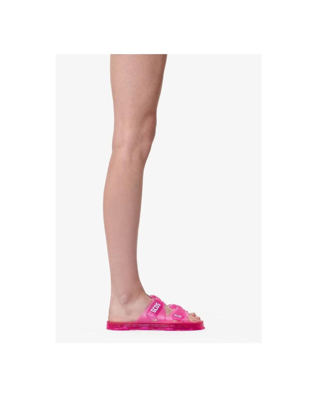 Gcds Pink Gummipantoletten