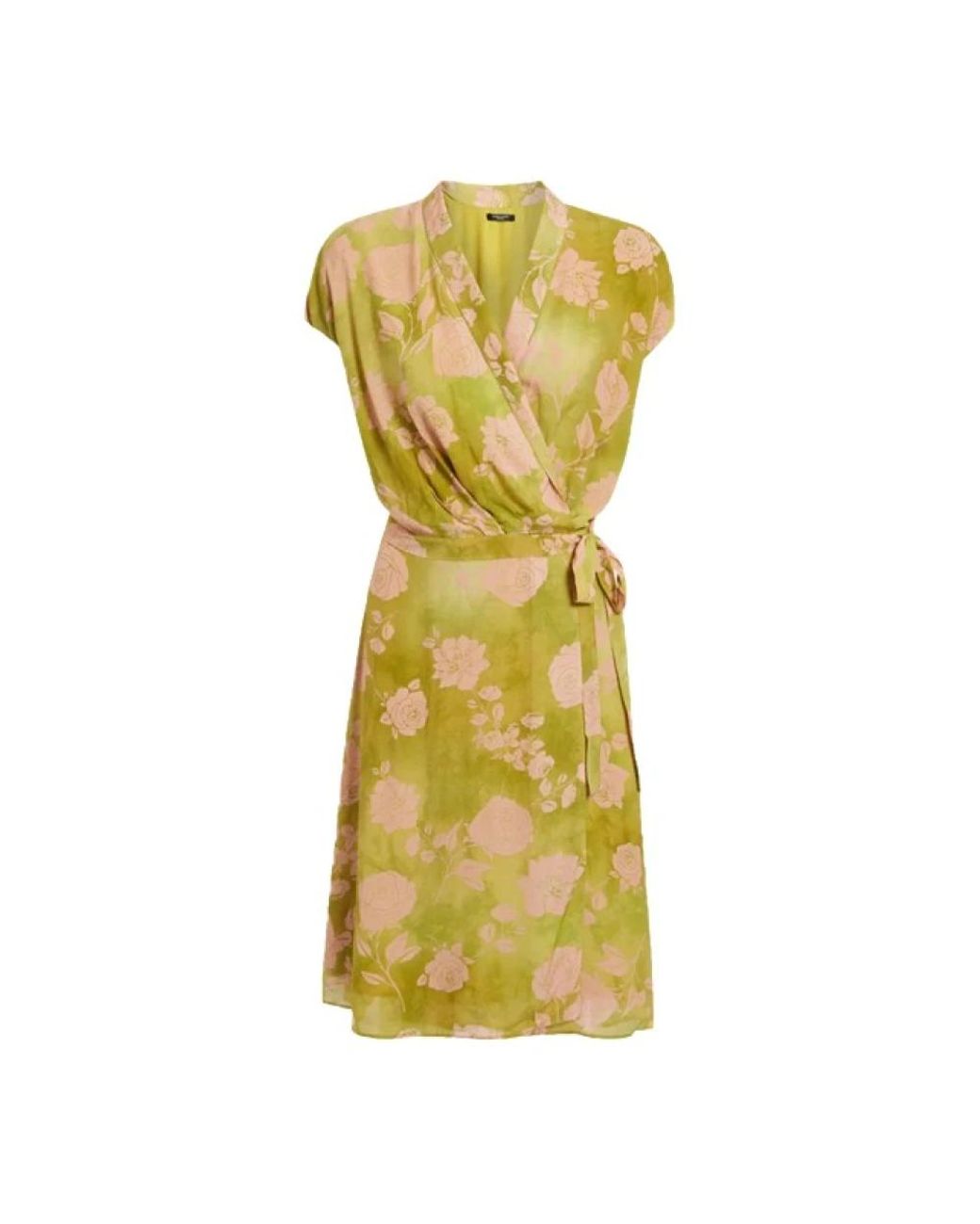 Marciano Yellow Wrap Dresses