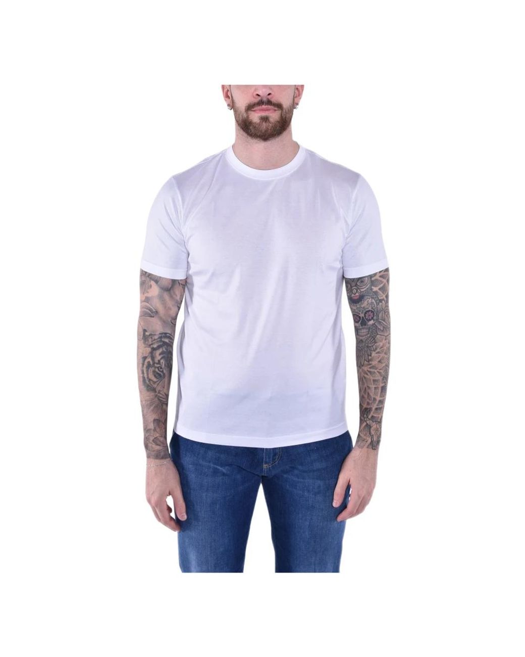 Eleventy T-Shirts in het Blue voor heren