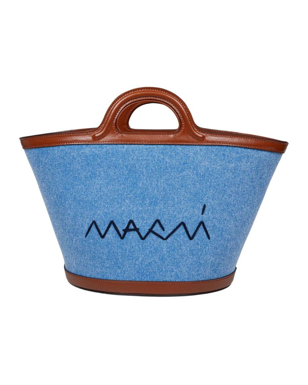 Marni Blue Bucket Bags
