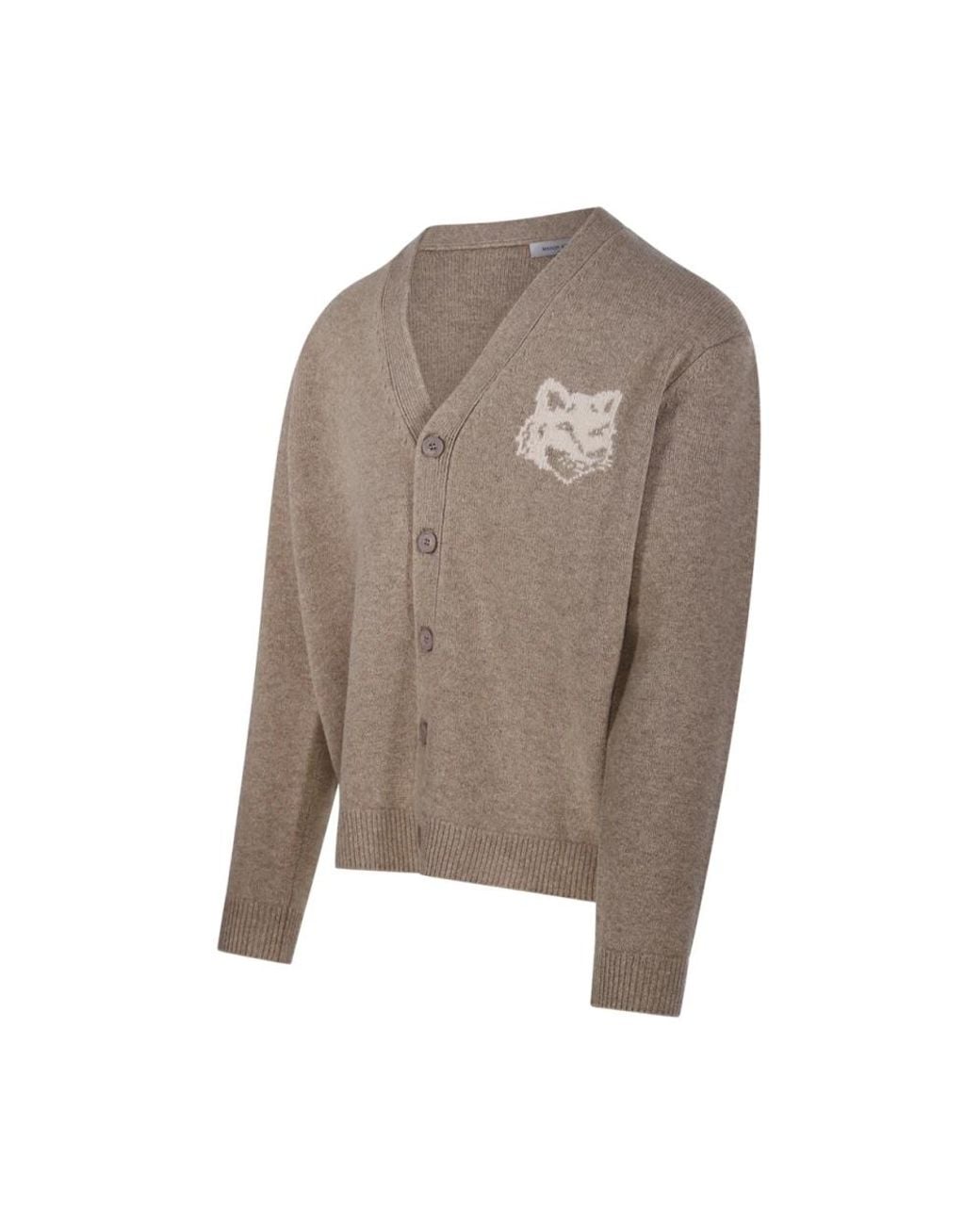 Maison Kitsuné Brown Cardigans for men