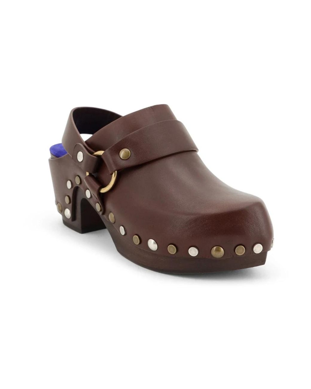 Chloé Brown Clogs