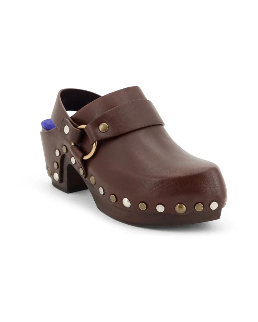 Chloé Brown Talis Plateau-Clogs