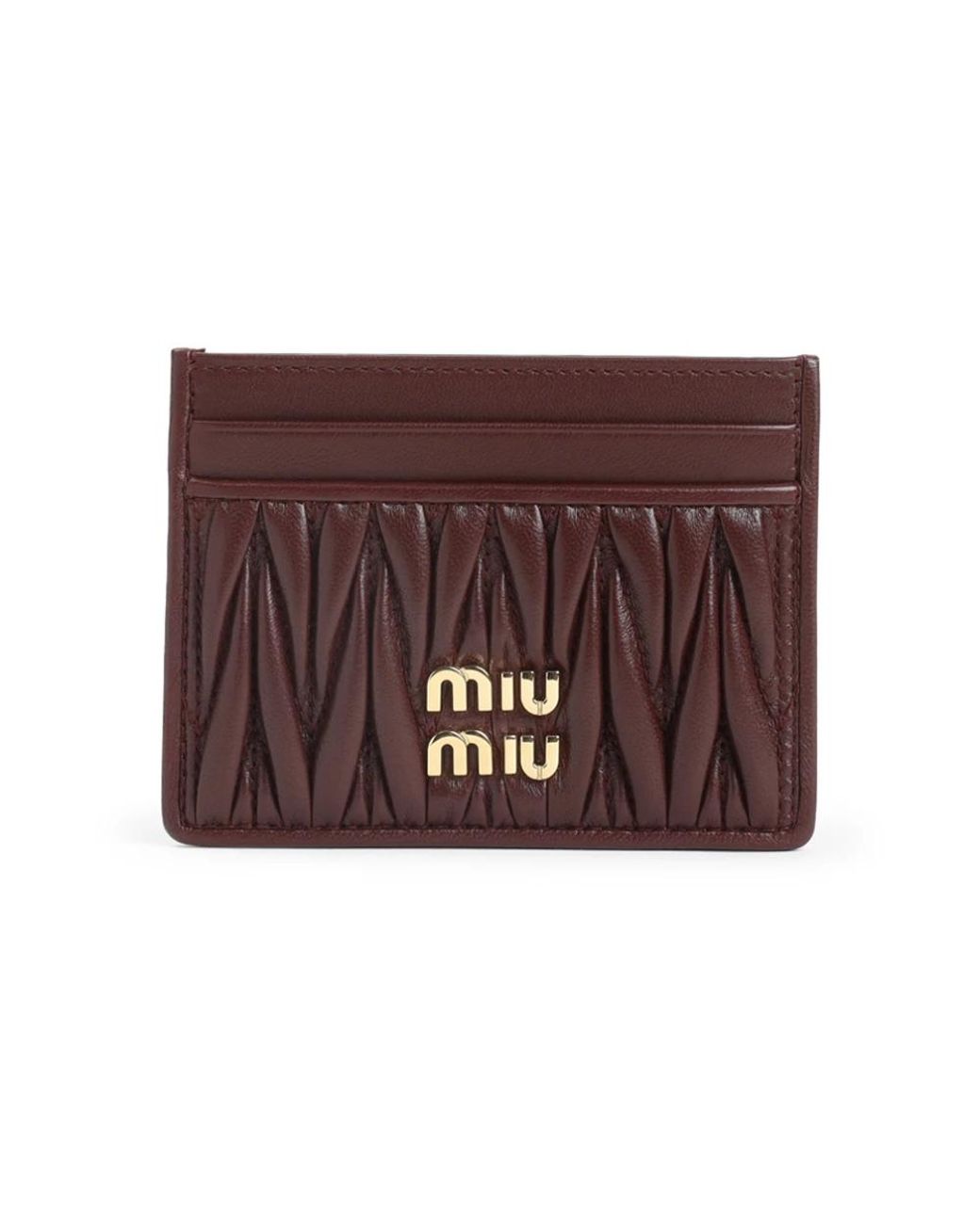 Miu Miu Brown Wallets & Cardholders