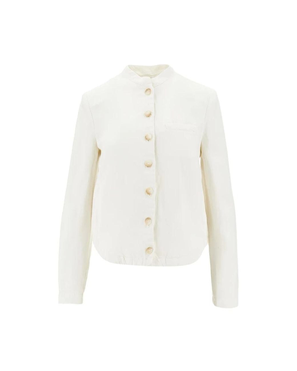 Emporio Armani White Light Jackets