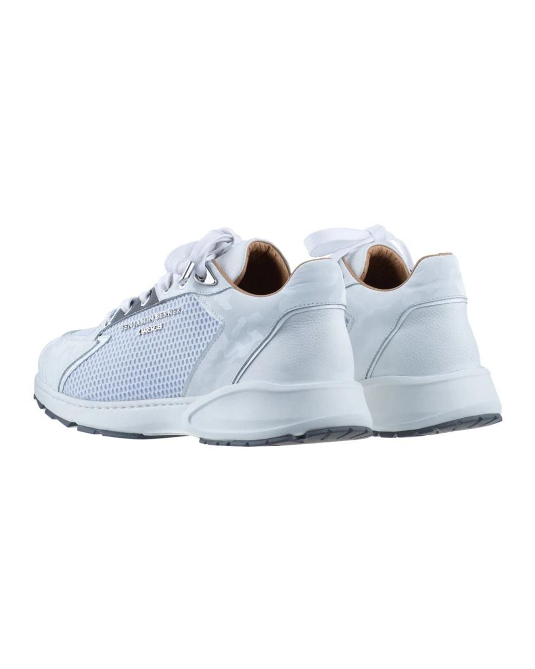 Benjamin Berner Blue Sneakers for men