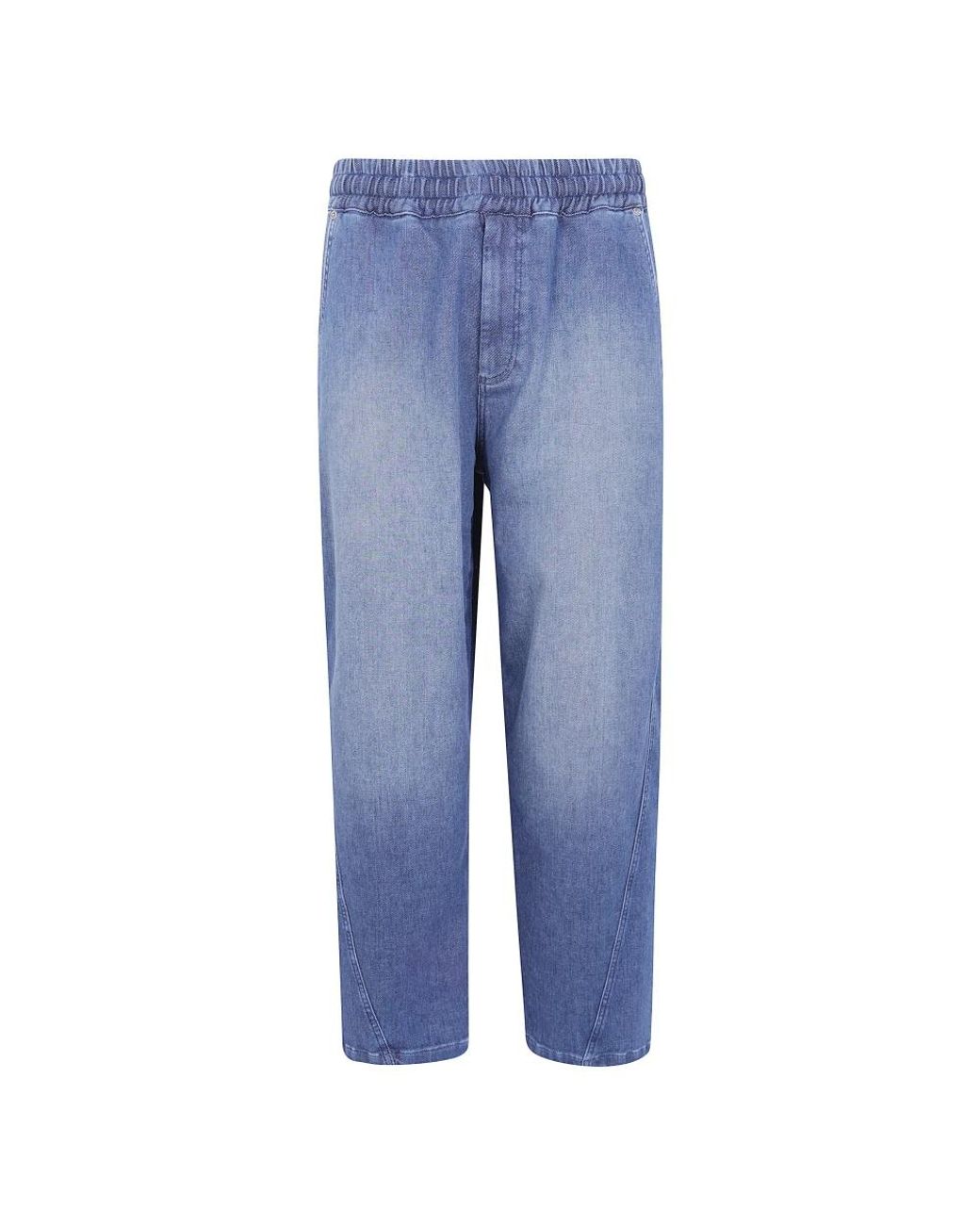 Emporio Armani Blue Loose Fit Jeans for men