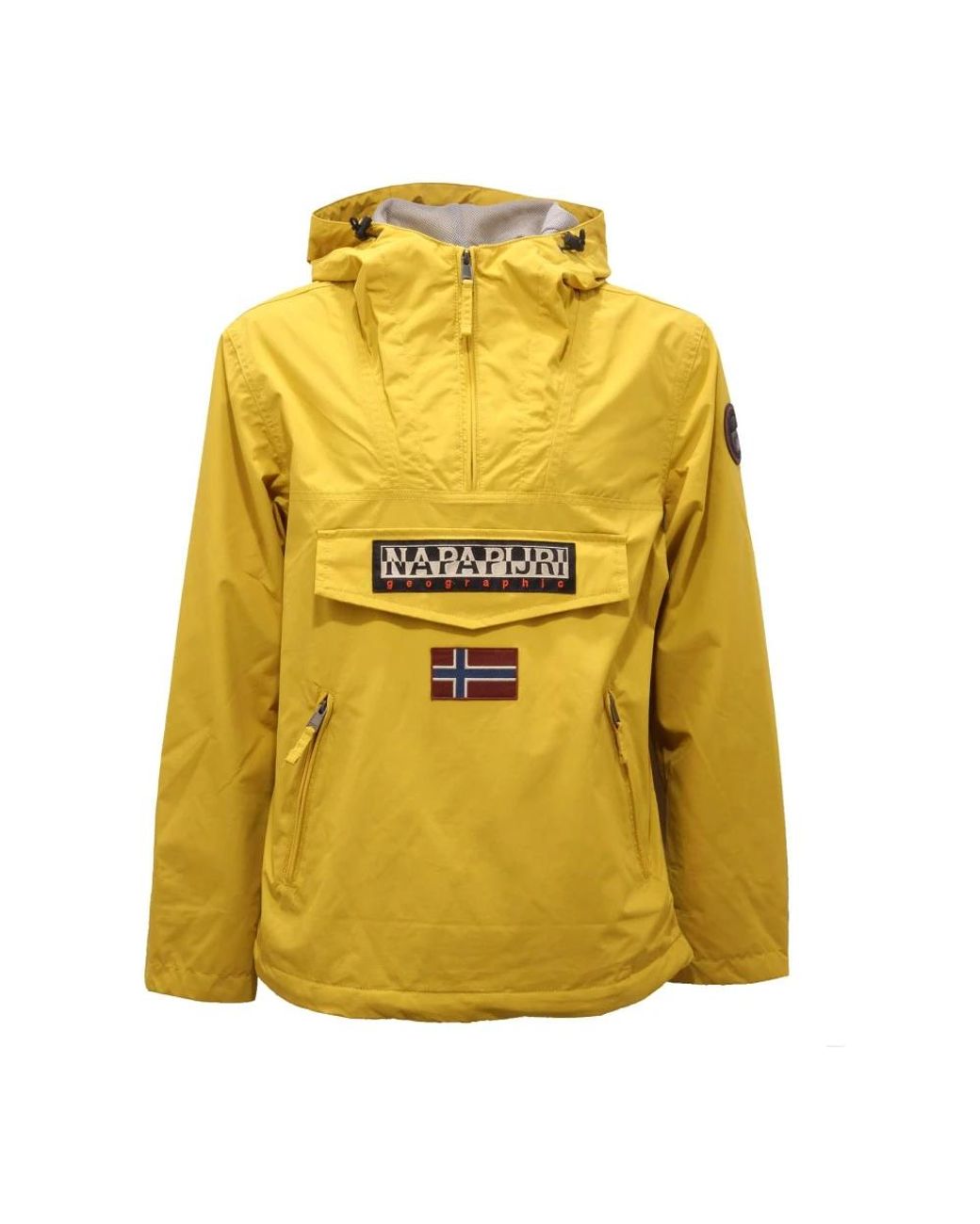 Napapijri Yellow Winter Jackets for men