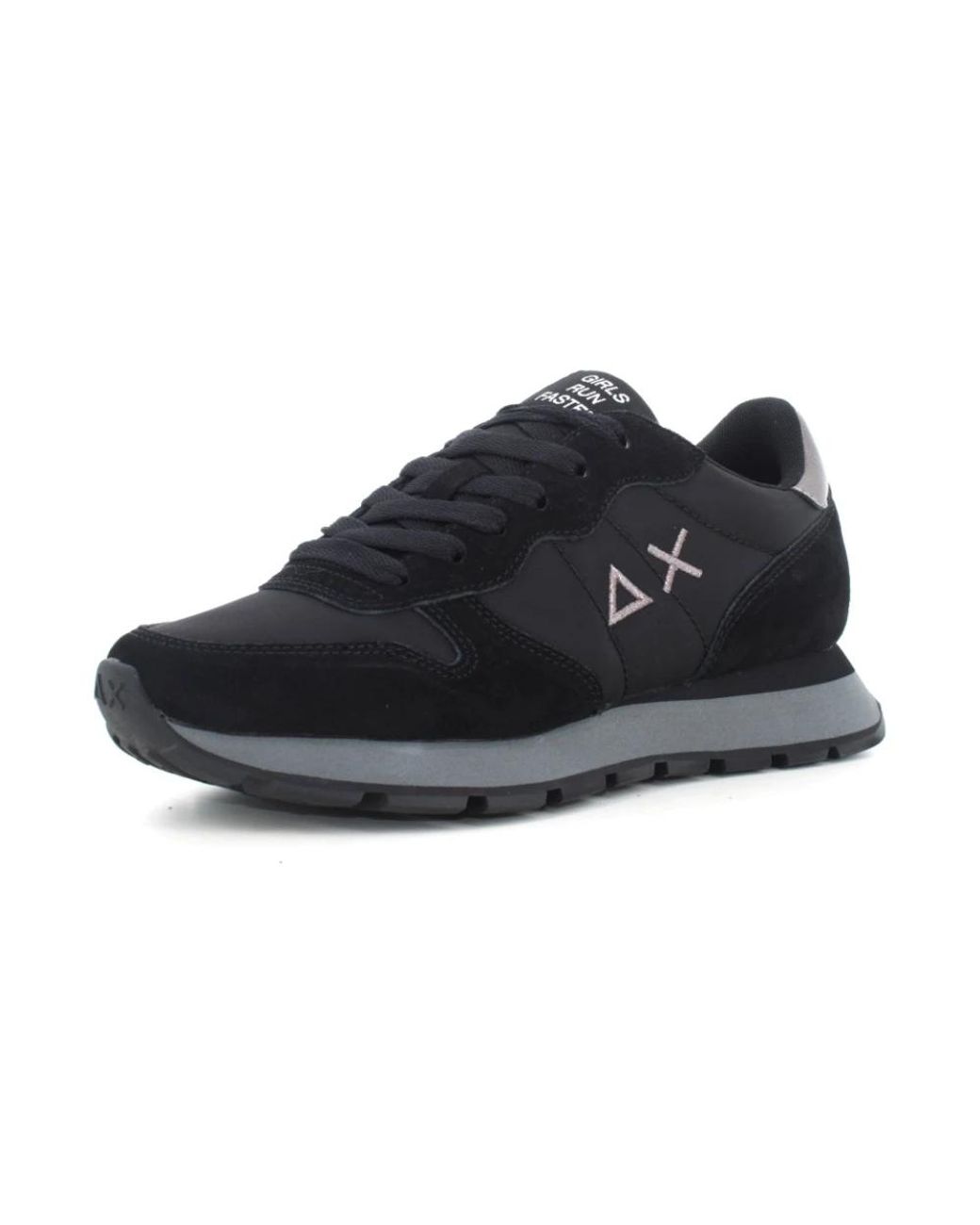 Sun 68 Black Sneakers