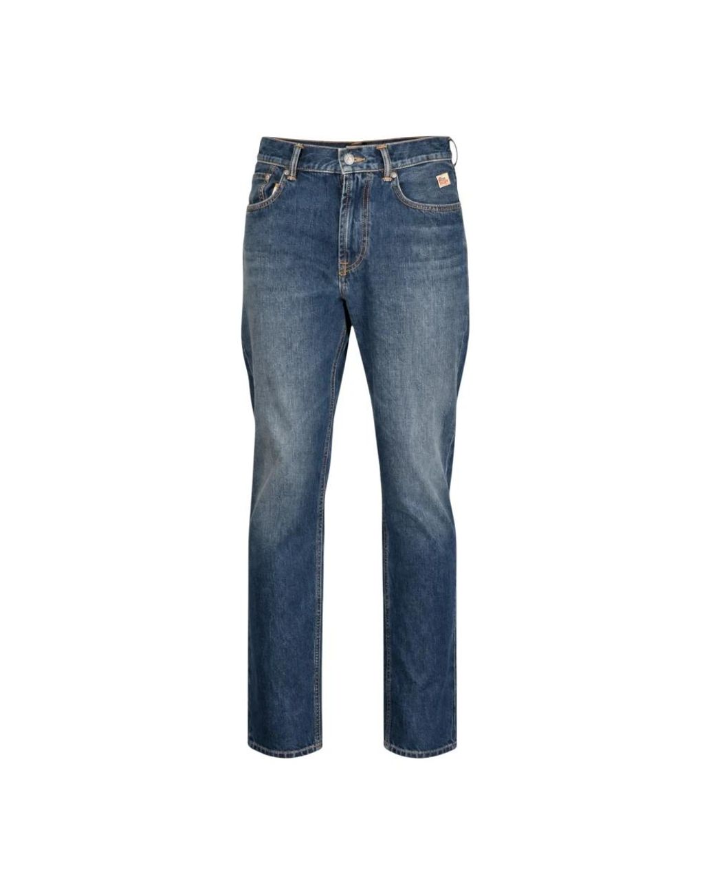 Roy Rogers Blue Straight Fit Jeans for men