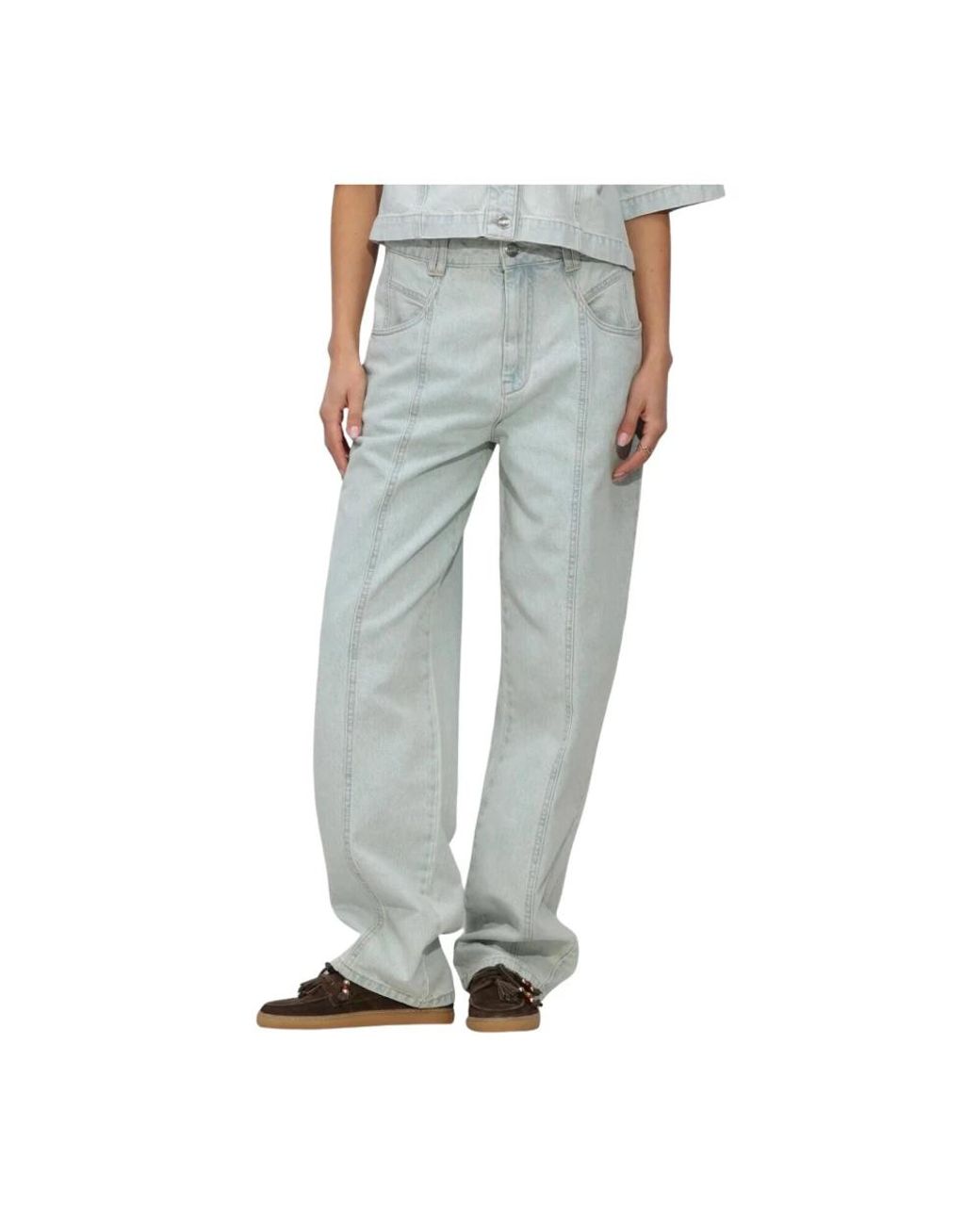 Nukus Jeans Blair Pants in het Gray