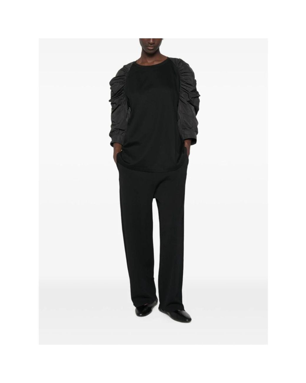 Marina Rinaldi Black Long Sleeve T-Shirts