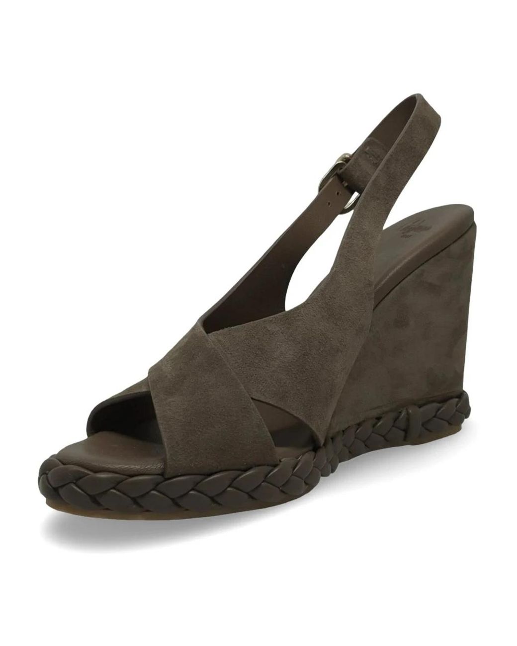 Castaner Brown Blur Wedge
