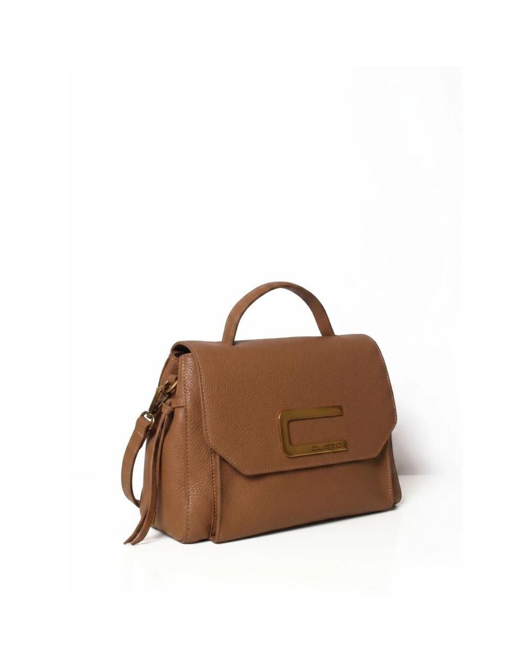 Handbags Custoline de color Brown