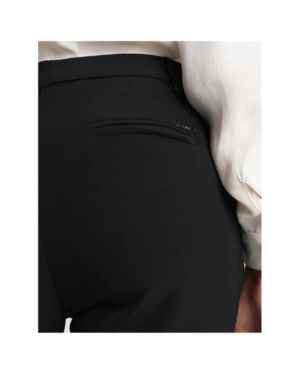 Liu Jo Black Slim-Fit Trousers