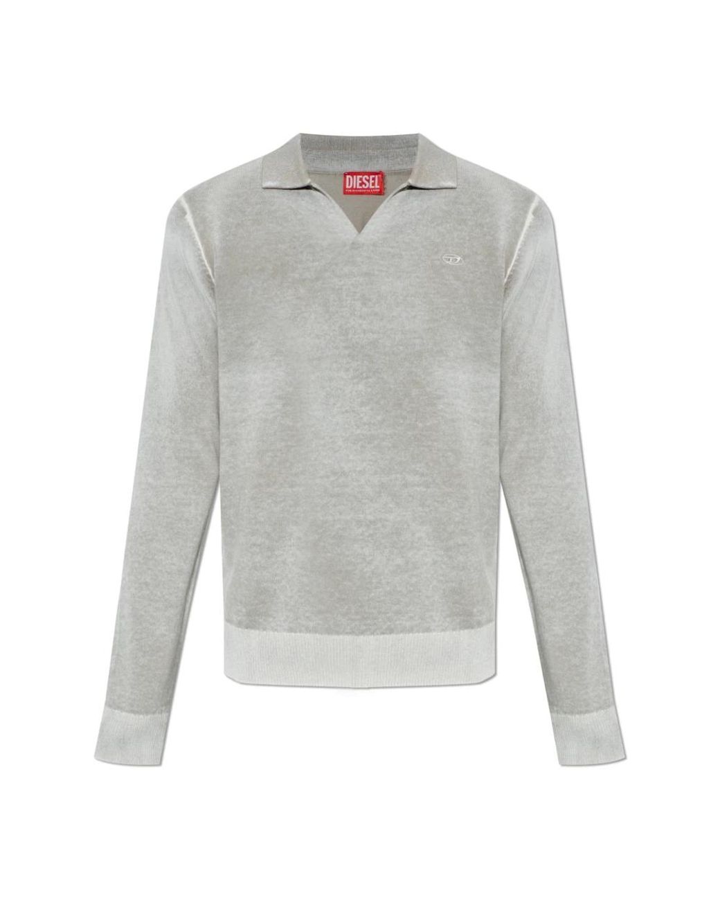 DIESEL K-Lawrence Poloshirt in het Gray voor heren