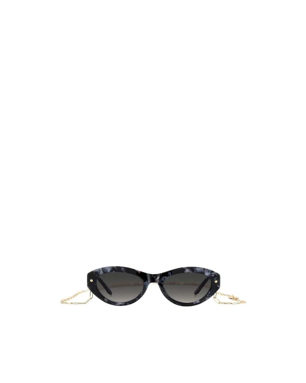 Carolina Herrera Metallic Sunglasses