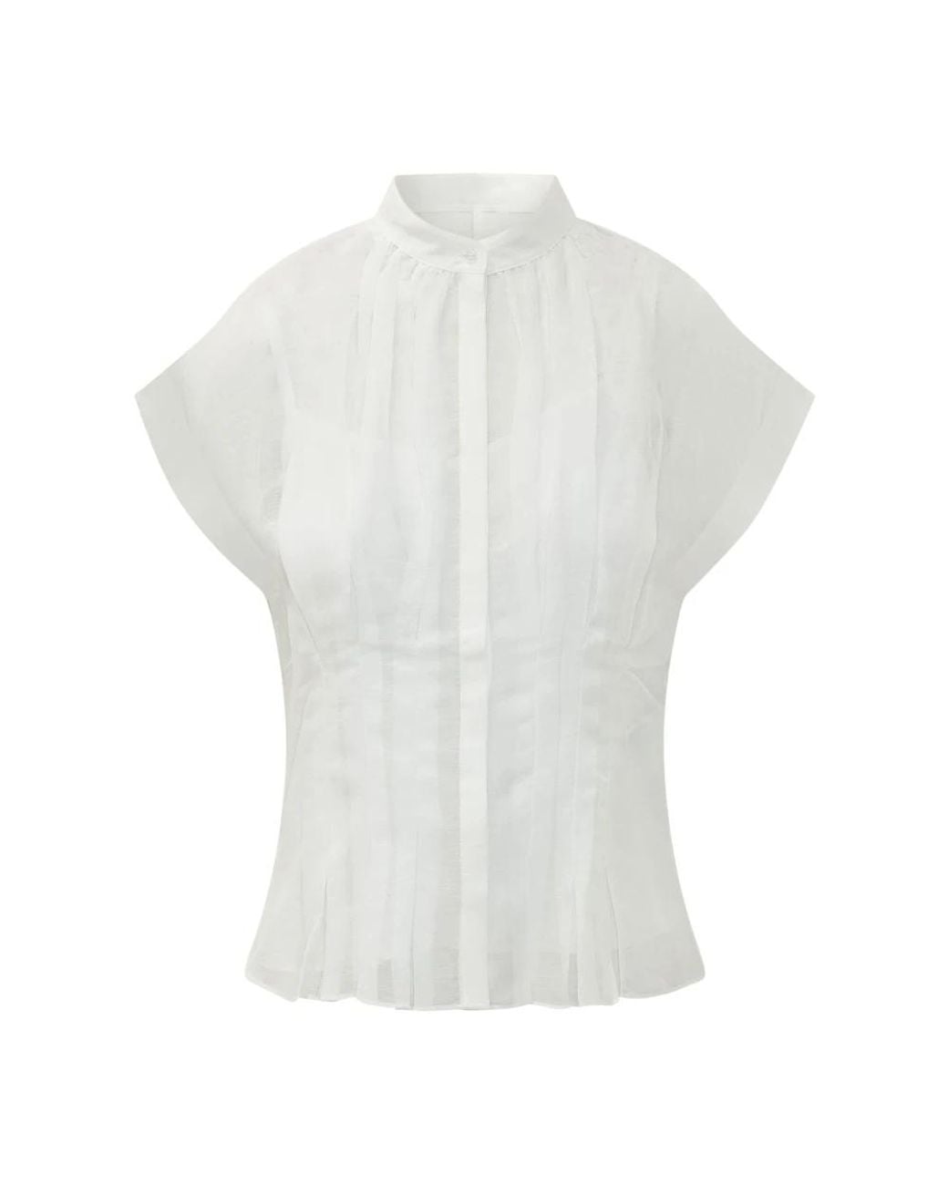 Boss White Blouses