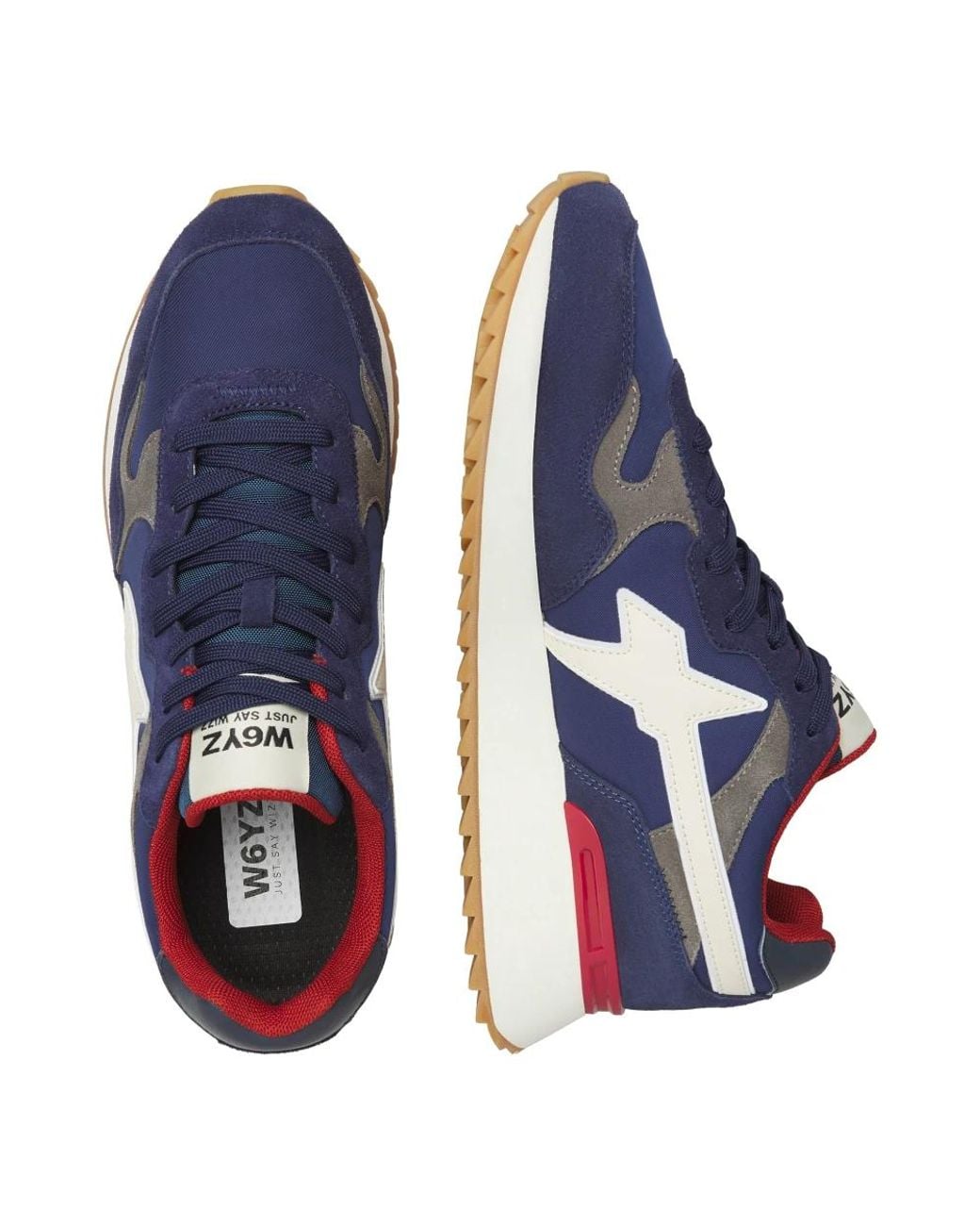 W6yz Blue Sneakers for men