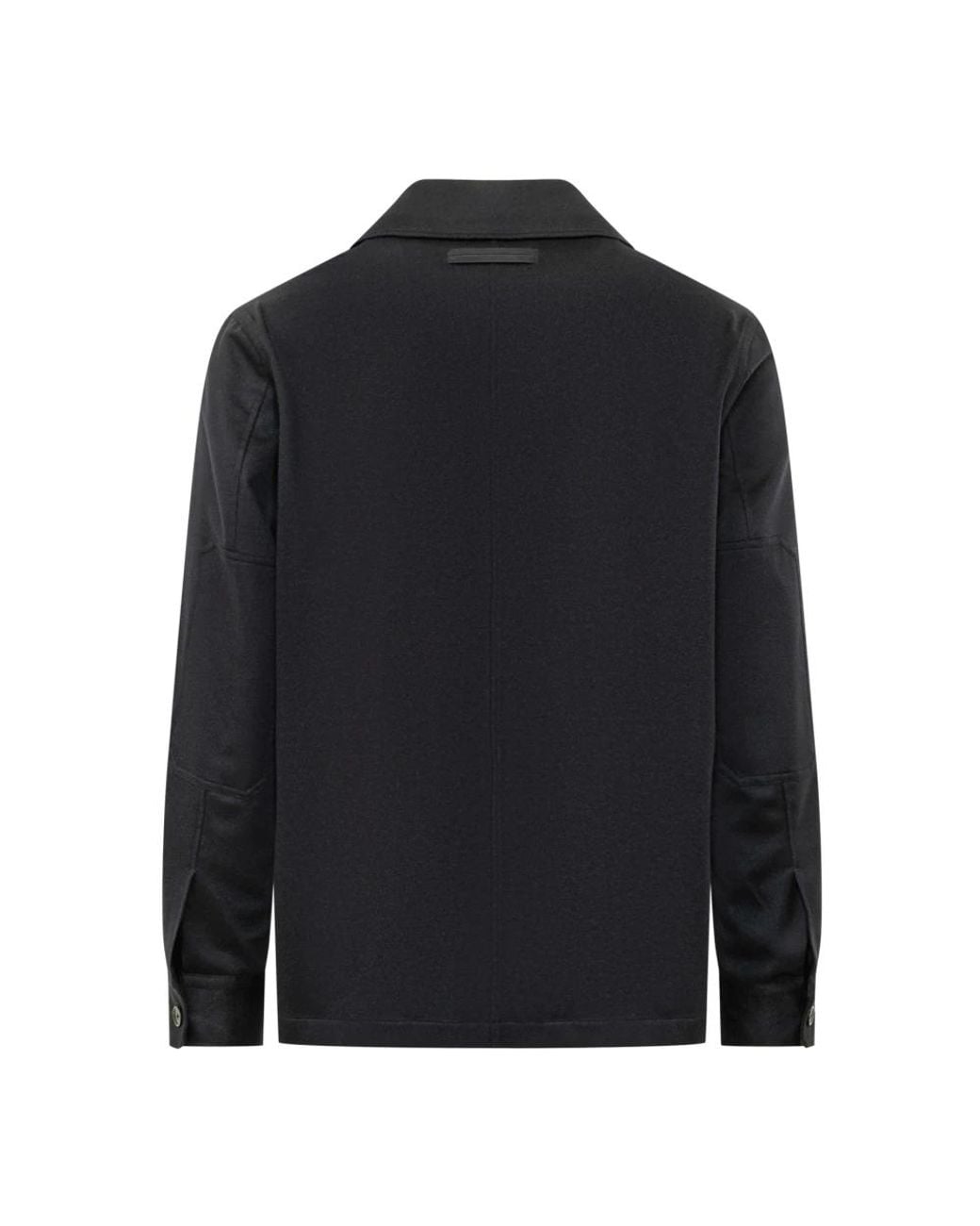 Zegna Black Light Jackets for men