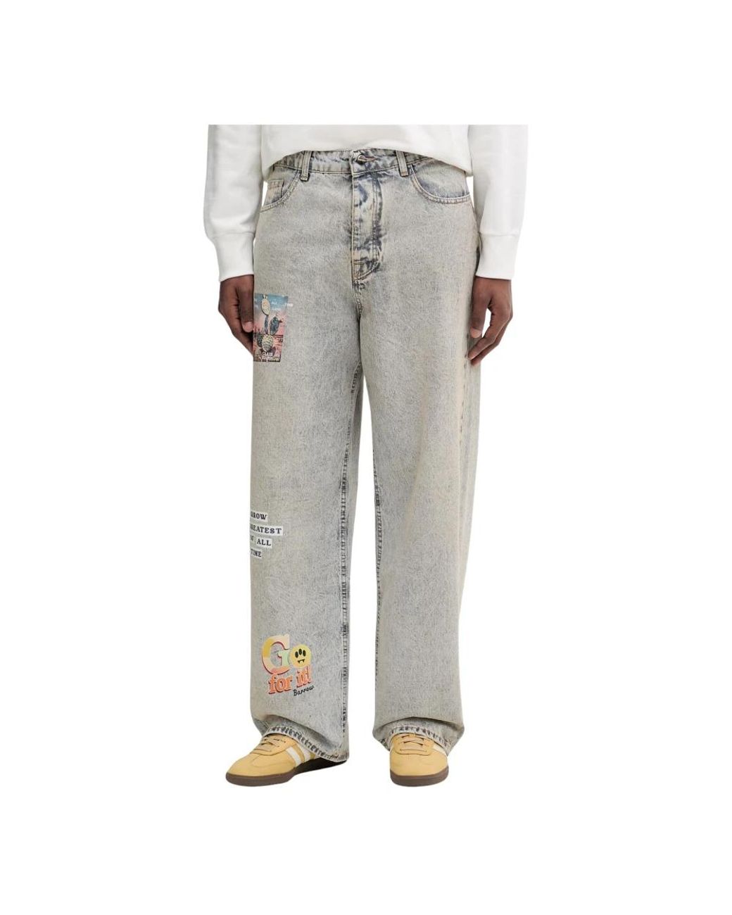 Barrow Denim Jeans in het Gray voor heren