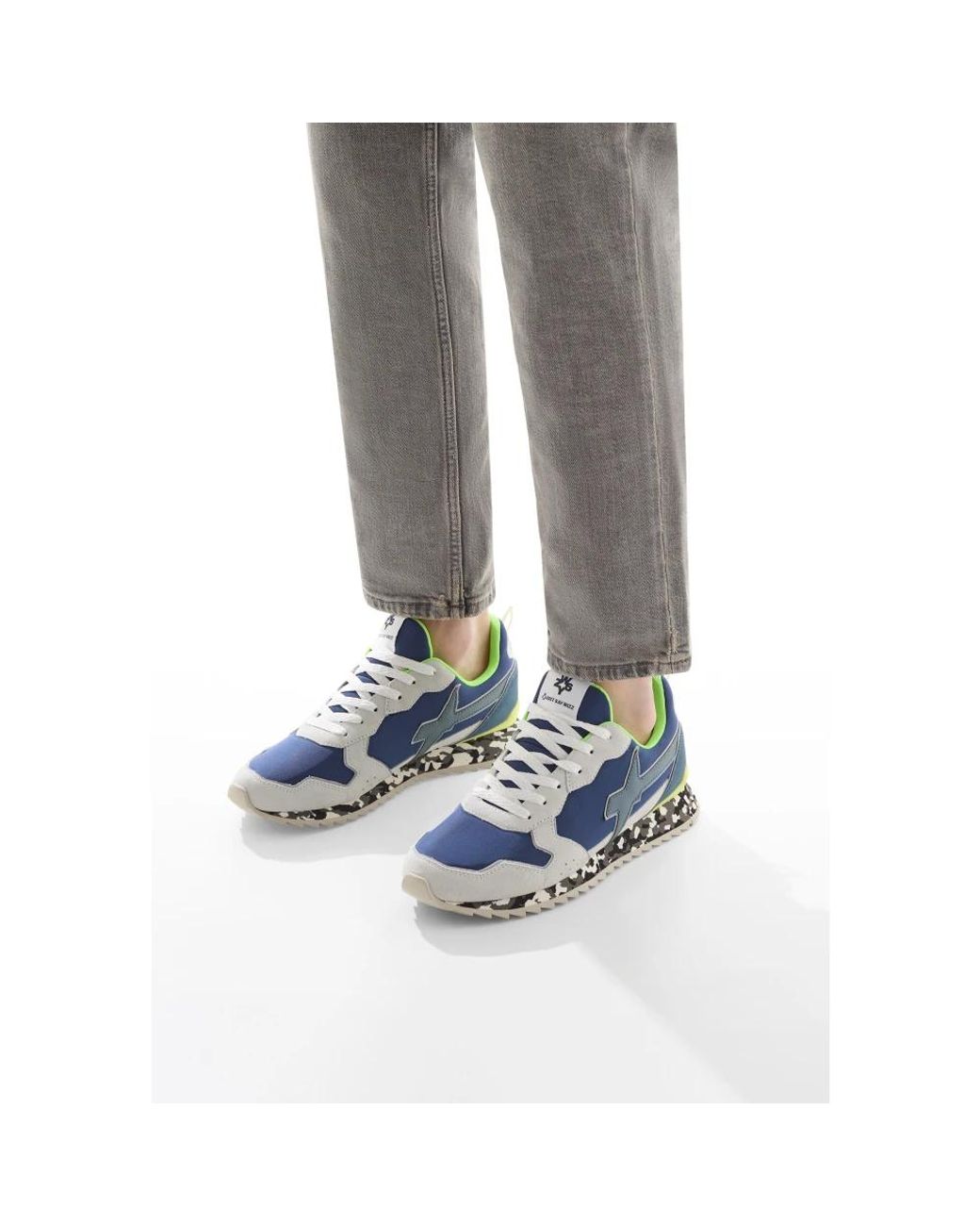 W6yz Blue Sneakers for men