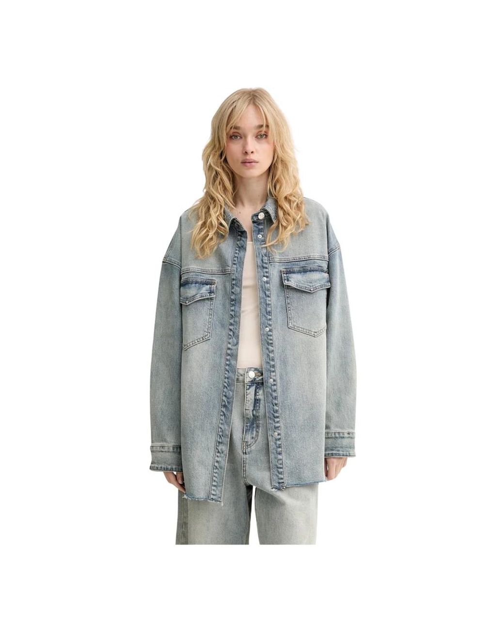 Gestuz Gznoma Shirt in het Blue