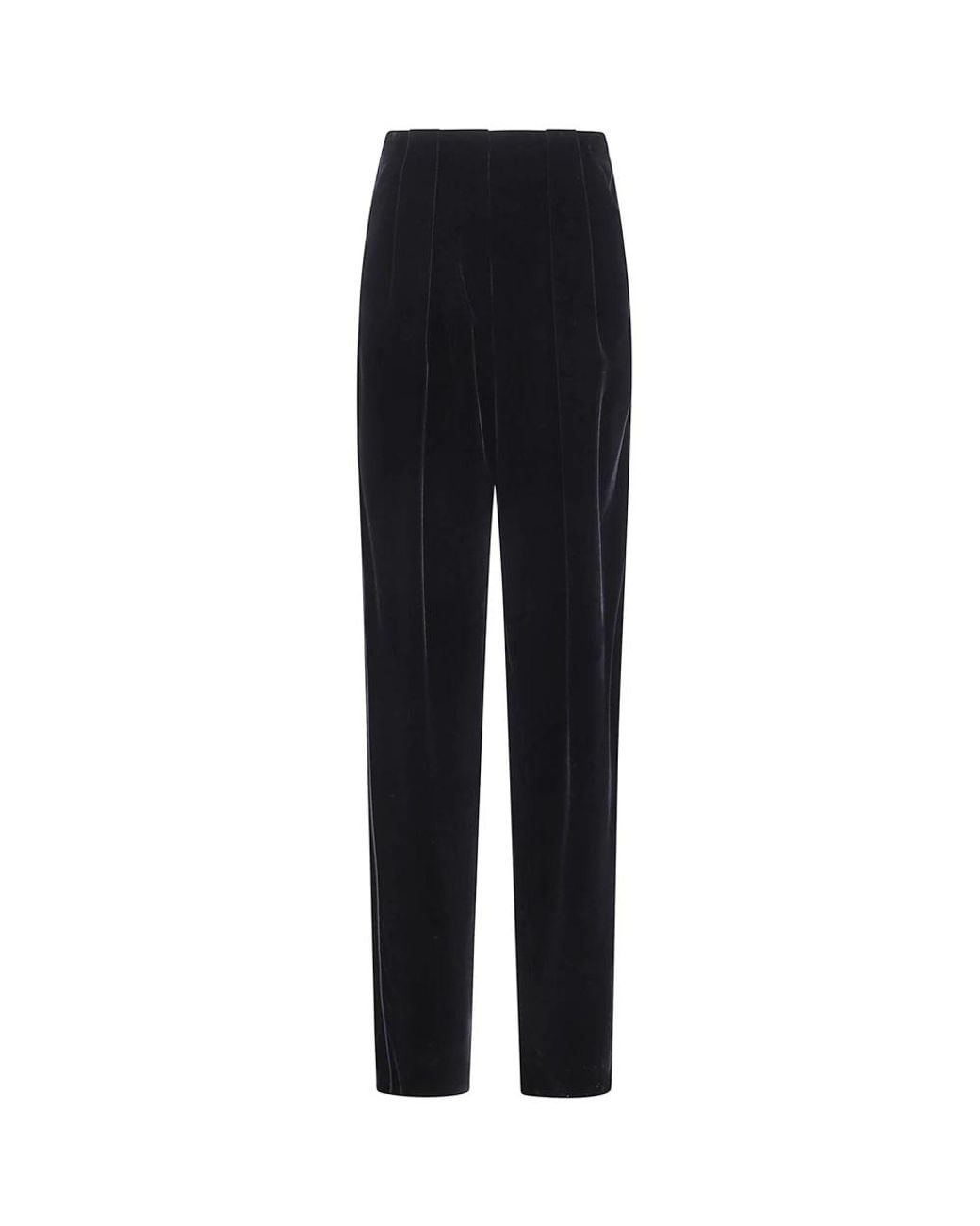 Giorgio Armani Black Wide Trousers