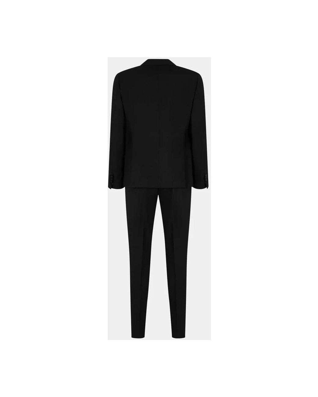 DSquared² Black Single Breasted Suits for men