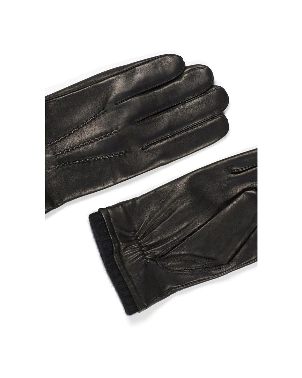 Howard London Black Gloves for men