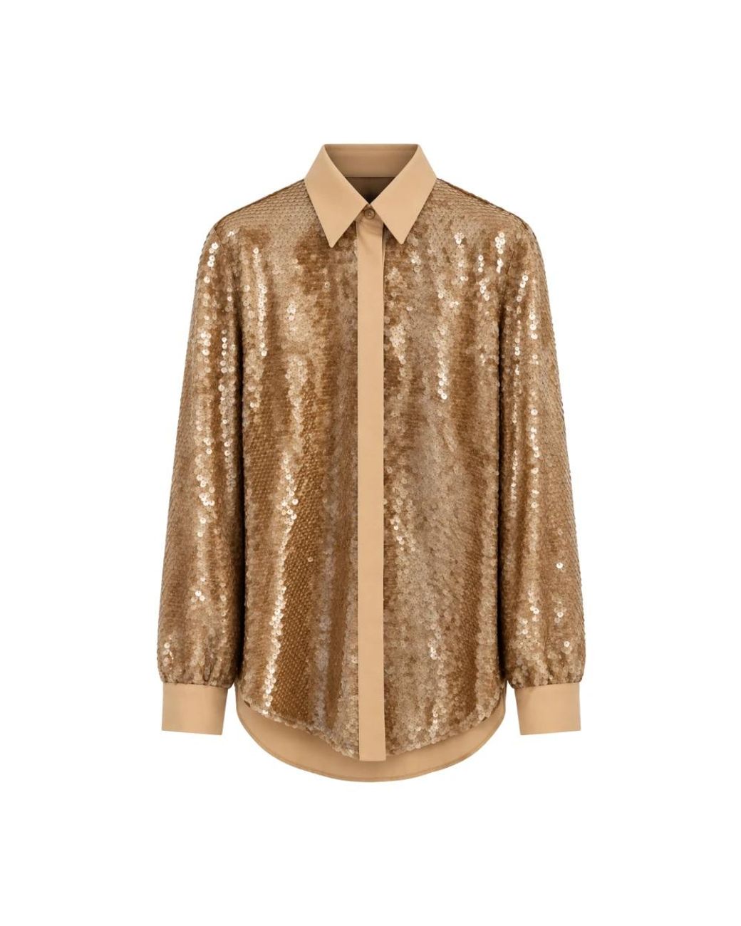 Alberta Ferretti Hemden in het Brown